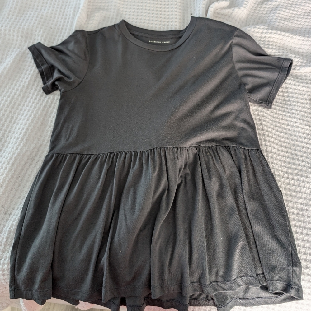 American Eagle peplum Top (M)